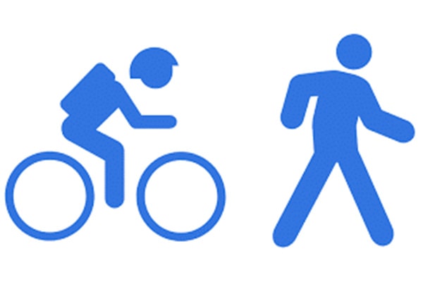 دوچرخه سواری یا پیاده روی، هر دو ورزشی هوازی 